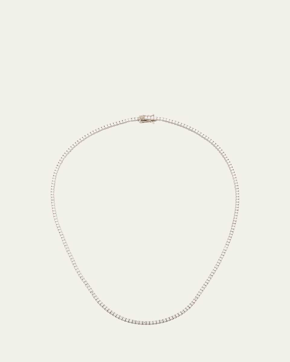 New Diamond Tennis Necklace